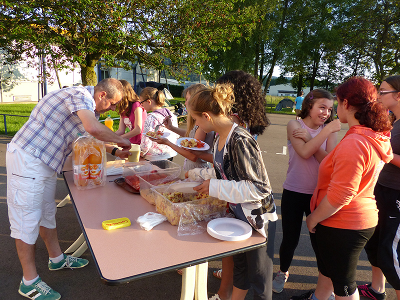 Barbecue au collège